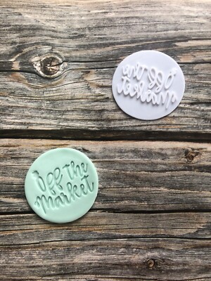 Off The Market Plätzchenstempel, Fondantstempel, Bridal Shower, Henne, Bachelorette