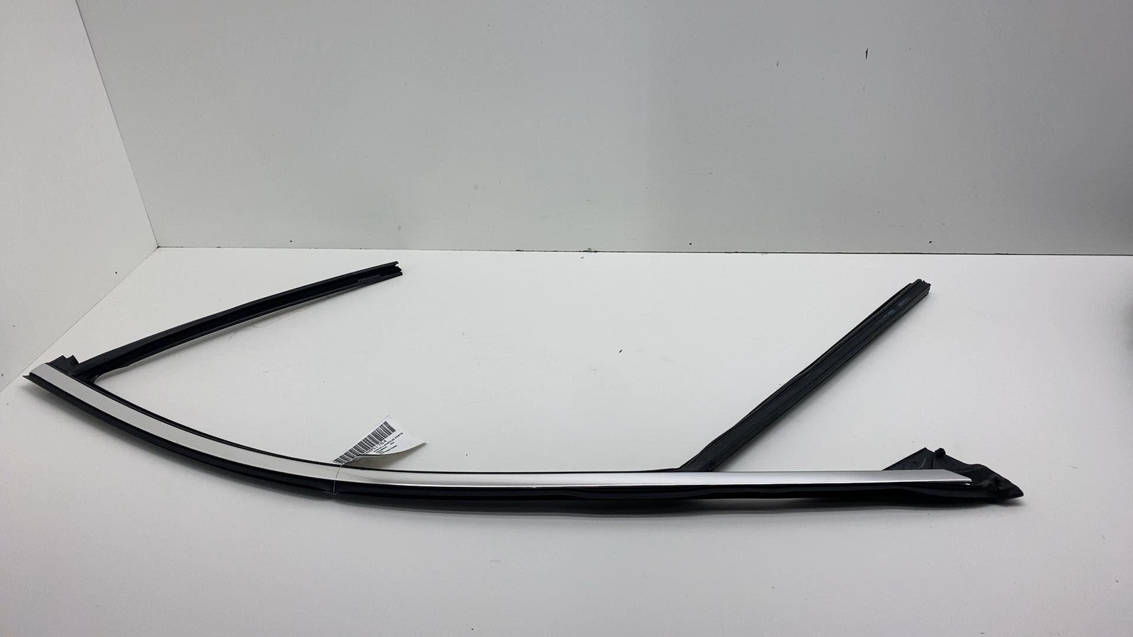 2021 BMW 530e G30 Driver Side Front Window Chrome Trim Molding with Seal OEM