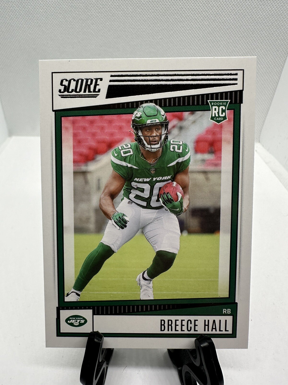 2022 Score - Rookies #330 Breece Hall (RC) New York Jets B1-4