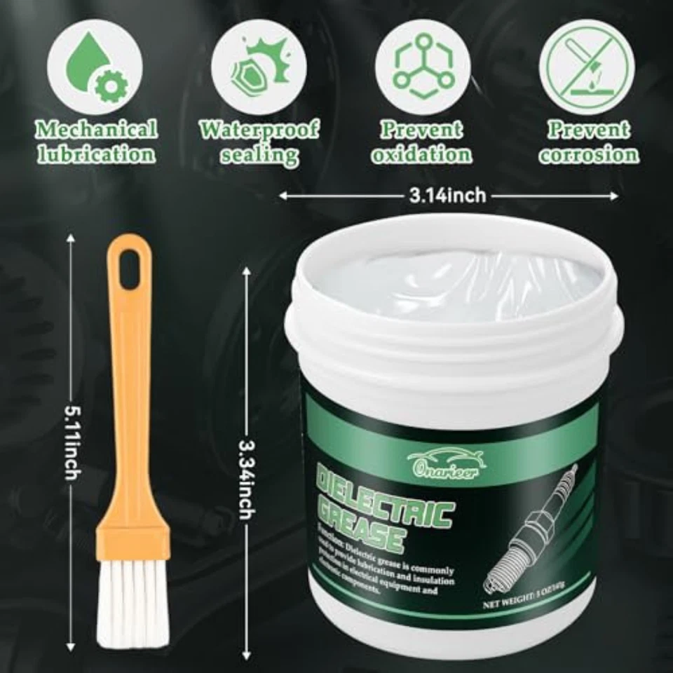 5oz Dielectric Grease for Electrical Connectors Silicone Paste for Auto & Marine - Image 2 of 4