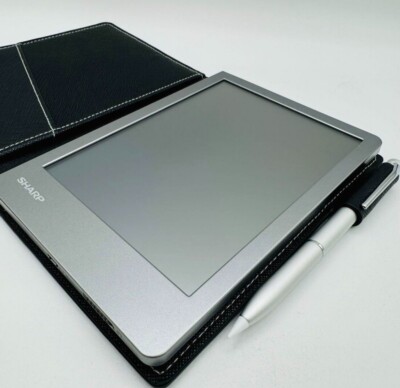 【SHARP】電子ノート　WG-S50　　 M058 Sharp Electronic Notebook Black Wg-s50 Japan Domestic Genuine