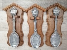 SKS Zinn L&ouml;ffel 95% Jahresl&ouml;ffel 10 Stk.1999-1992 Anno2000,1995 Jahresl&ouml;ffel