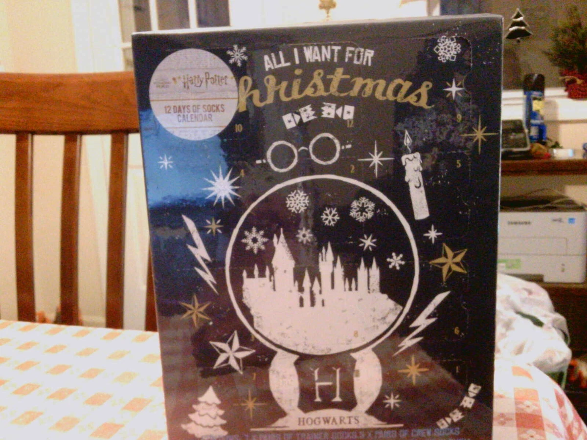 Wizard World Harry Potter 12 Days of Socks Advent Calendar New | eBay