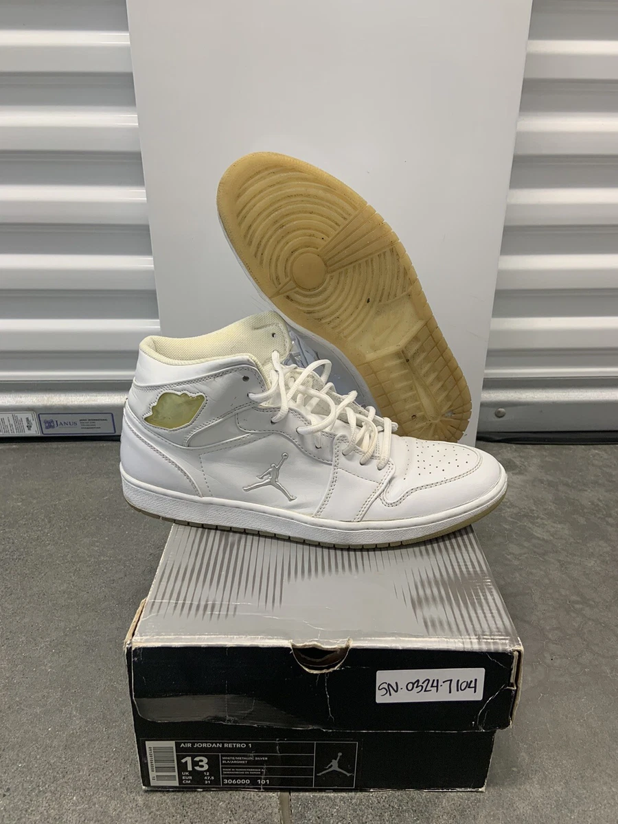Jordan 1 Retro White Chrome 2002 for Sale | Authenticity