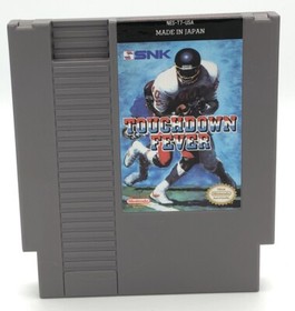 Touchdown Fever (Nintendo NES, 1991) Game, Manual & Box / TESTED Authentic CIB