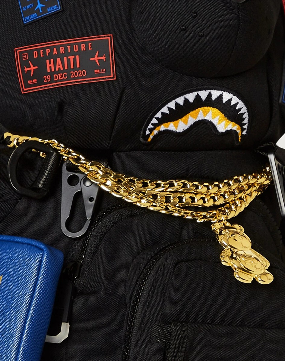 Backpack Sprayground Moneybear James Passport Bear | eBay