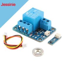 Interruptor magnético módulo relé sensor efecto Hall 3144E 5-24VDC 10A