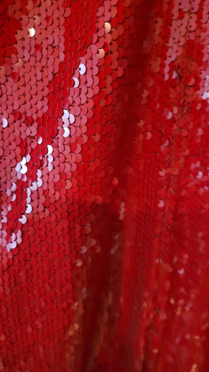 bcbg red sequin dress BCBGMAXAZRIA BCBG Rubicondo Red Sequin Dress Size 0