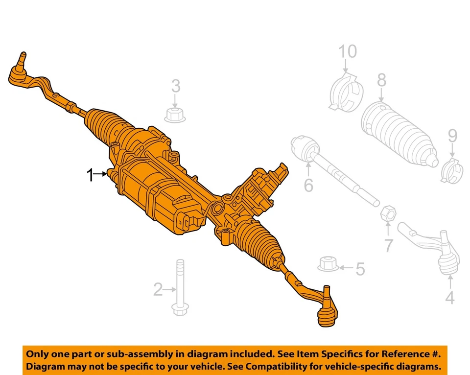Conjunto de cremallera y piñón usado se adapta a: Mercedes-benz Mercedes clase e 212 2014 tipo Foto 3 de 4