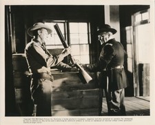 RONALD REAGAN Cowboy ORIGINAL Vintage CATTLE QUEEN OF MONTANA RKO Western Photo