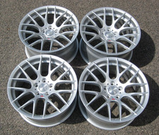 18 Staggered Avant Garde M359 Silver Wheels Set Fit Bmw E39 525 528 530 540