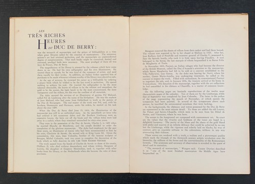 LES TRES RICHES HEURES DU DUC DE BERRY - VERVE 7 - 1ST - 1940. - Foto 4 di 13
