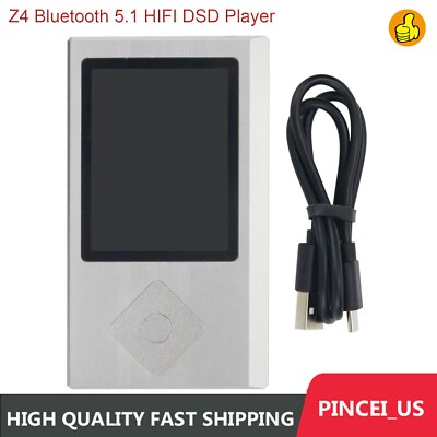Z4 Dual ES9038 Decoder Digital Turntable QCC5125 Bluetooth 5.1 HIFI DSD Player