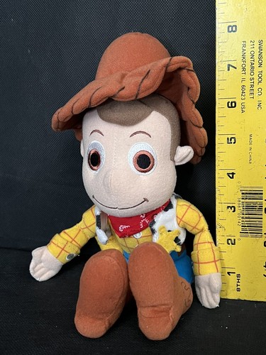 Disney Baby Pixar Toy Story Woody 2019 Cowboy Stuffed Plush 9”. Zap - Picture 11 of 13