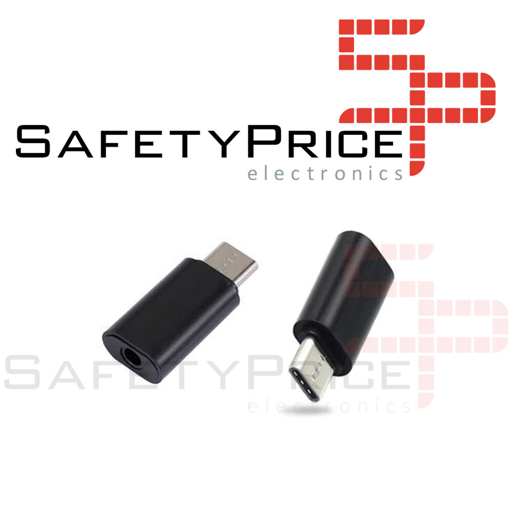ADAPTADOR USB-C TIPO C 3.1 A JACK HEMBRA 3.5MM HUAWEI XIAOMI COLOR...