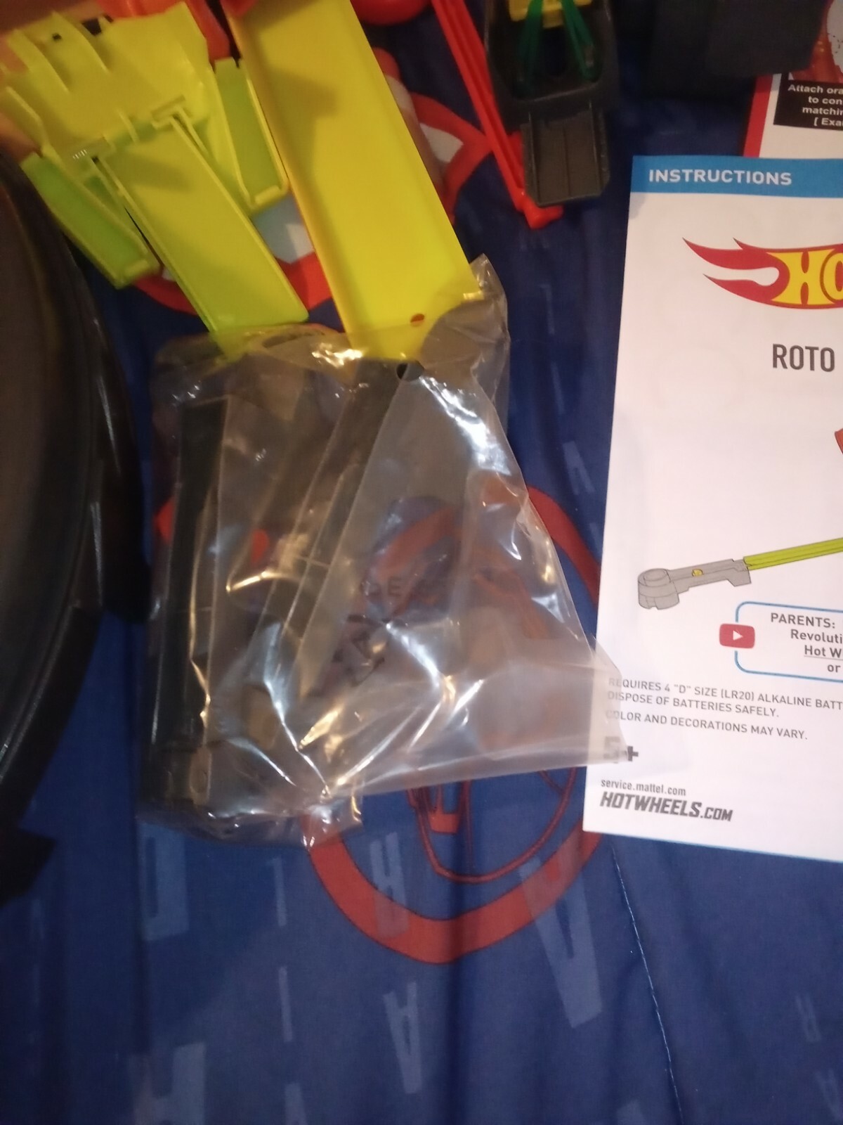 hot wheels roto revolution batteries