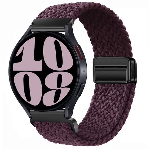 Correa de reloj de pulsera magnética de nailon trenzado de 18 mm 20 mm 22 mm correa de liberación rápida - Imagen 103 de 169