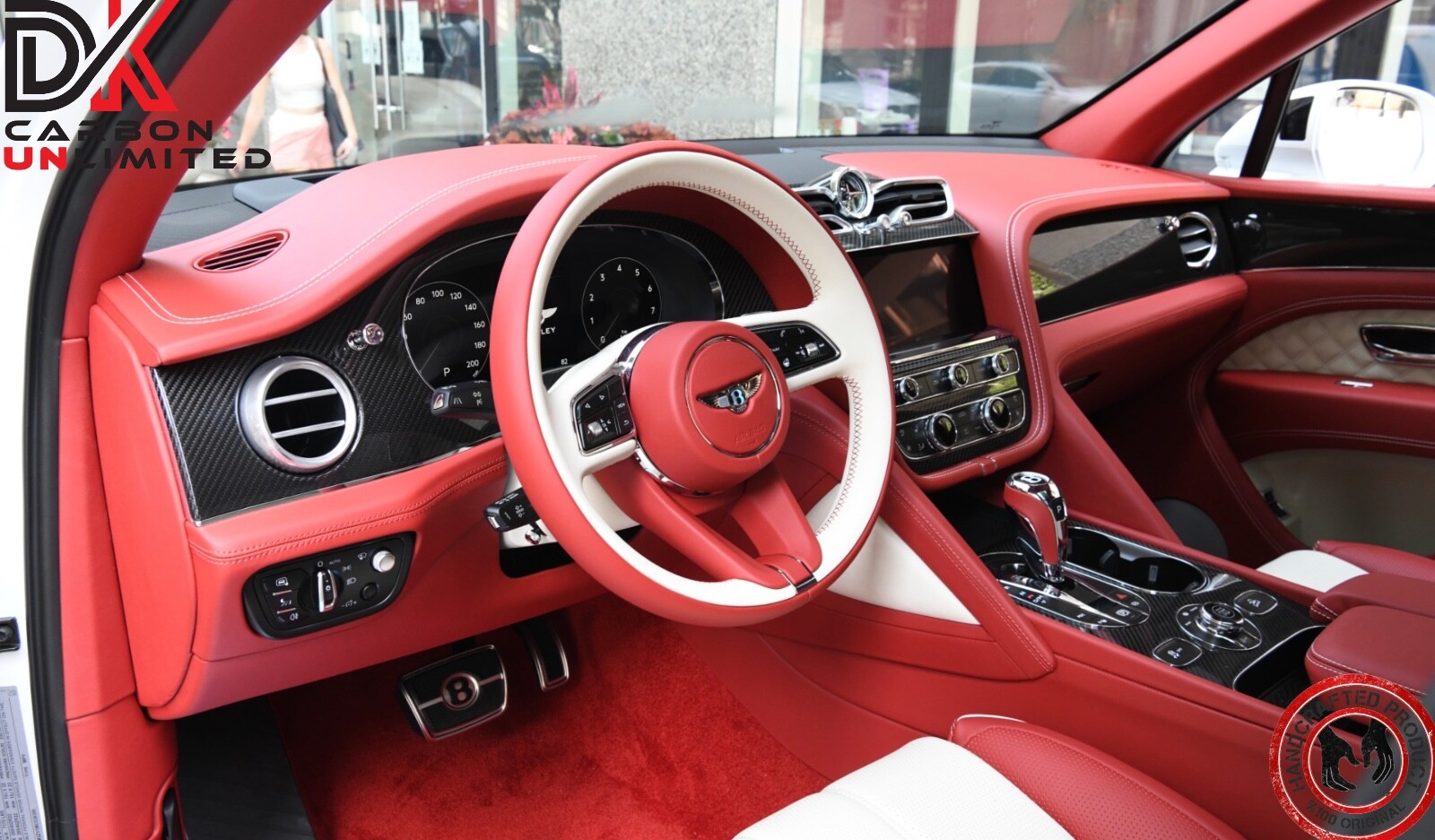 Bentley Bentayga Facelift 2021 to 2025 Gloss Finish Carbon Interior Trim Kit