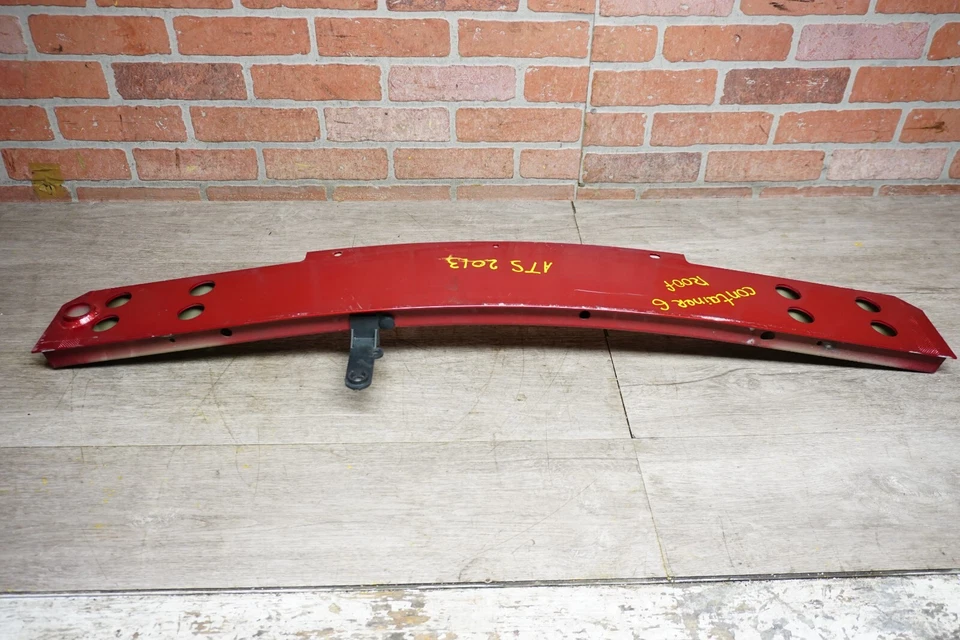 VERMELHO 2013-2018 CADILLAC ATS SEDAN PARA-CHOQUE DIANTEIRO REFORÇO BARRA DE IMPACTO VERGALHÃO FABRICANTE DE EQUIPAMENTO ORIGINAL - Imagem 2 de 4