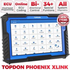 Topdon Phoenix Xlink Car Active Test Diagnostic Scanner Cloud-based Programming