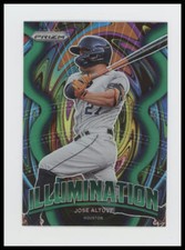 Jose Altuve 2022 Panini Prizm #IL-14 Illumination Green Prizm