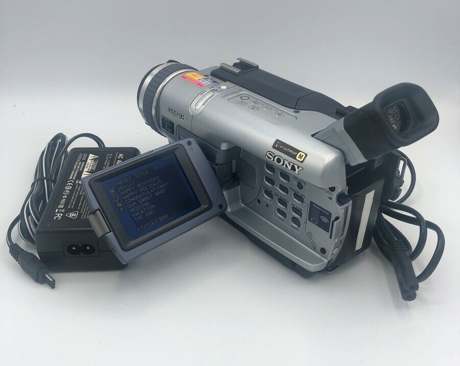 SONY HI8 CAMCORDER TESTED SONY HI8 CAMCORDER TESTED