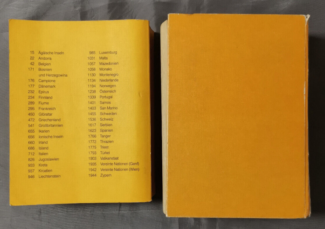Michel Briefmarken-Katalog-2 Kataloge : 1x Europa 1971, 1x Europa