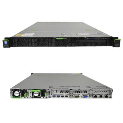 Fujitsu RX100 S8 Server 1x E3-1230L v3 QC 1.80GHz 8GB RAM No
