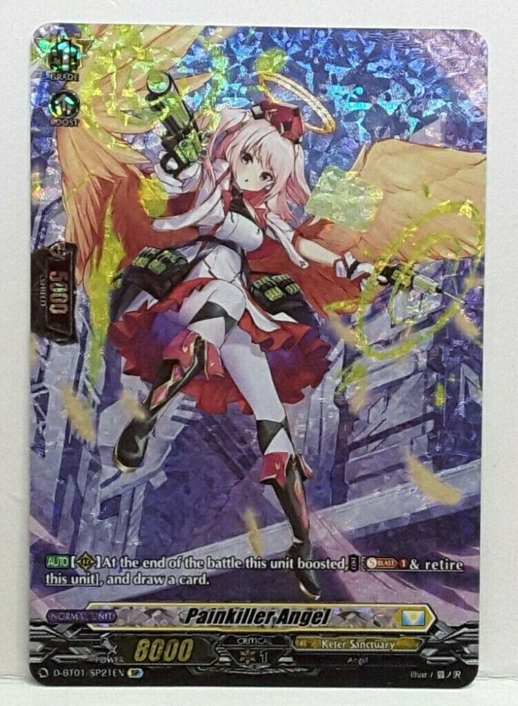 Bushiroad Cardfight Vanguard Painkiller Angel D-BT01/SP21EN Bushiroad Cardfight Vanguard Painkiller Angel D-BT01/SP21EN