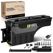 Driver Side Truck Bed Storage Box ToolBox for Ford F-150 1997-2014 Styleside Bed