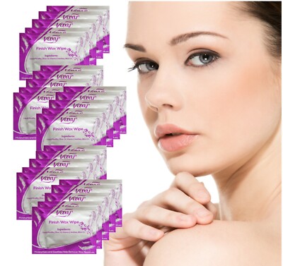 Post Wax Wipes 25 After Wax Treatment All Natural Formula Easy Use Free Delivery