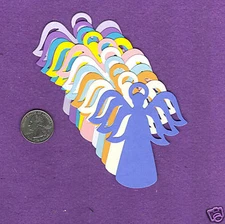 ANGEL small die cuts scrapbook cards