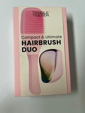 Tangle Teezer Compact Hairbrush Duo * NIB *