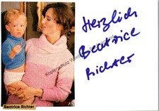 Original Autogramm Beatrice Richter /// Autogramm Autograph signiert signed sign