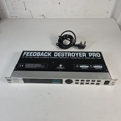 Behringer DSP 1100P Feedback Destroyer Pro DSP-1100P mit Stromkabel