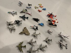 Galoob Micro Machines Lot Hummer Shark Military Planes Boats Playsets Trucks