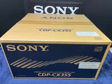  -SEALED - NEW IN BOX - Sony 300 Disc CD/DVD Changer Player CDP-CX355