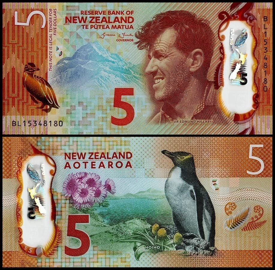 Polymer Note New Zealand Paper Money for sale | eBay