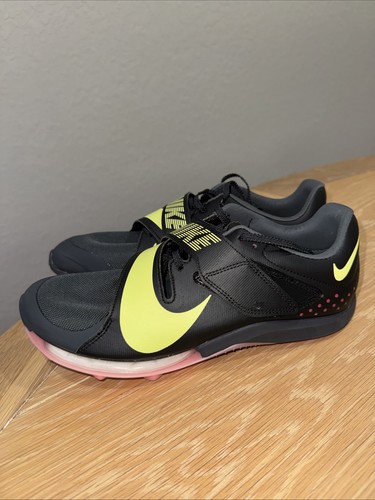 Nike Air Zoom Long Jump Elite Men's Size 8.5 Black Pink Track Spikes CT0079-001