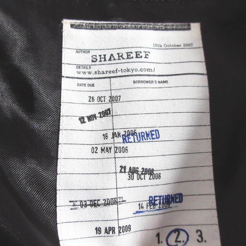 SHAREEF STUDIOUS Exclusive Zip Blouson 17711710 S… - image 7