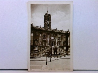 AK Roma - Palazzo del Senatore e Torre Capitolina