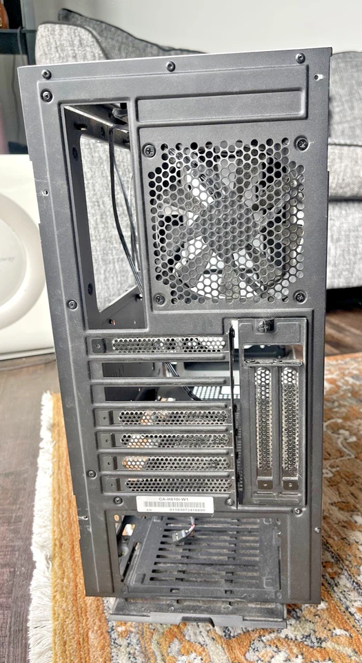 NZXT CA-H510i-W1 Compact ATX Mid-Tower Gaming Case - Matte White - Image 4 of 4