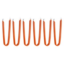 6Pcs IC Chip Extractor IC U Shape Puller Stainless Steel Insulated Grip, Orange
