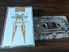 MADONNA - THE IMMACULATE COLLECTION -CASSETTE TAPE ALBUM 1990