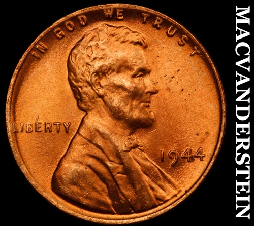 1944 Lincoln Wheat Cent-Choice Gem BU Lustrous No Reserve #i2973
