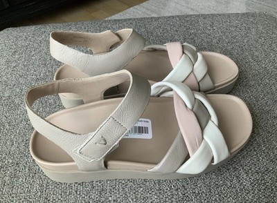 Vionic Rosa Stappy Sandals Cobblestone Multi Platform 8.5 New EU 39 Comfort