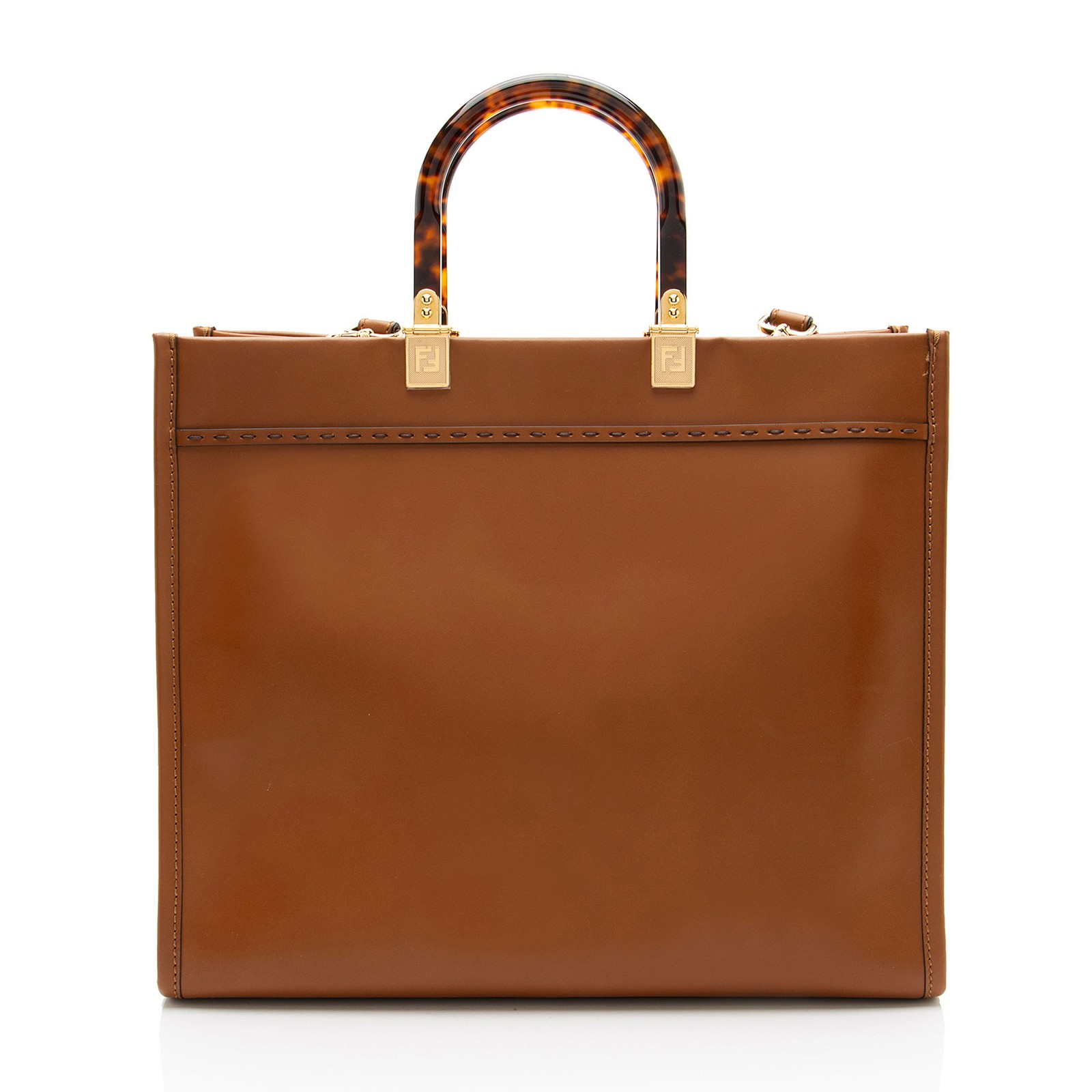 Fendi Leather Sunshine Medium Shopper Tote thumbnail 3