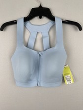 All In Motion Sports Bra Women's Sculpt High Support Zip-Front 34D