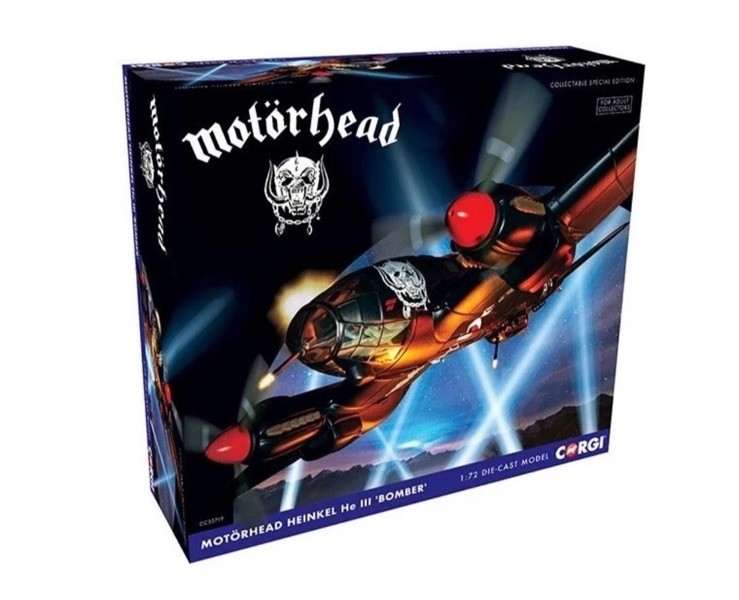 HEINKEL HE III BOMBER ""MOTORHEAD"" (FANTASY AIRCRAFT) - CORGI CC33719 1/72