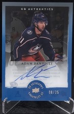 2023-24 Upper Deck Clear Cut Rookie UD Authentics Auto/25 Adam Fantilli UDI-AF